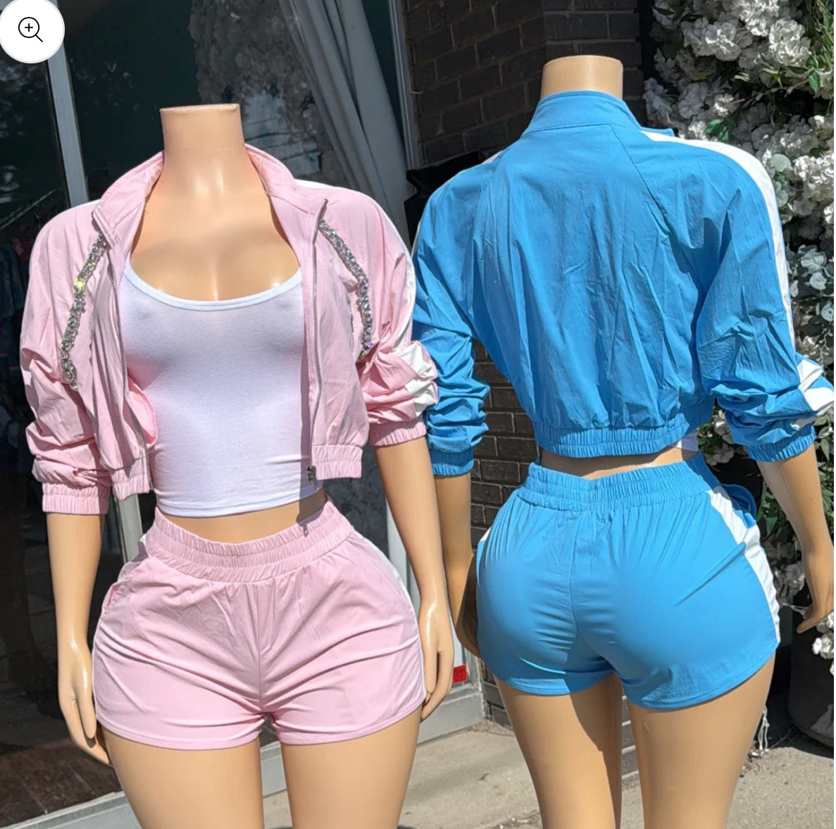 “Glam” Windbreaker Set