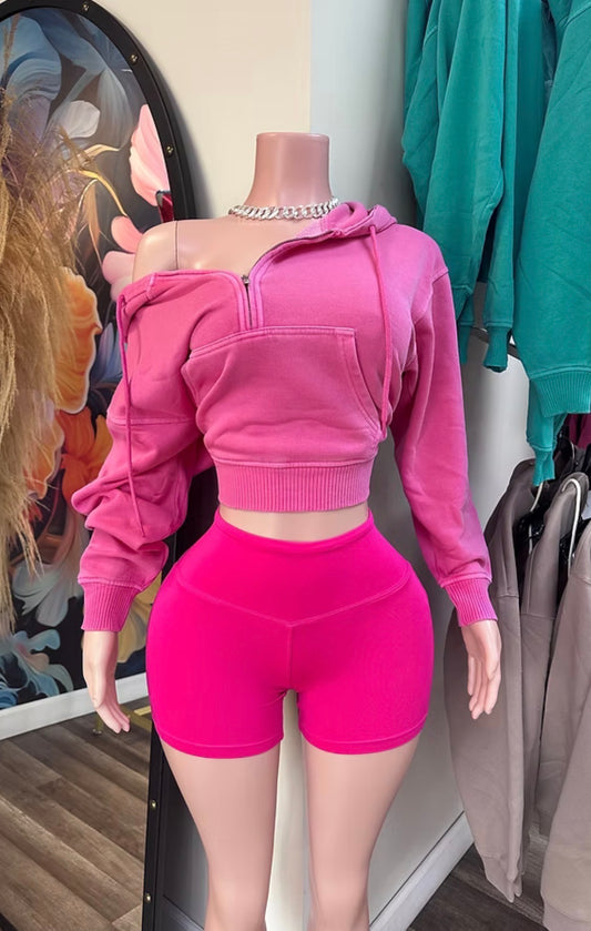 “Strawberry Crush” Short Set