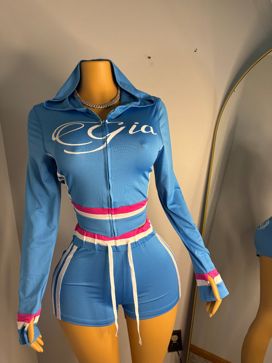 G I A Retro Short Set