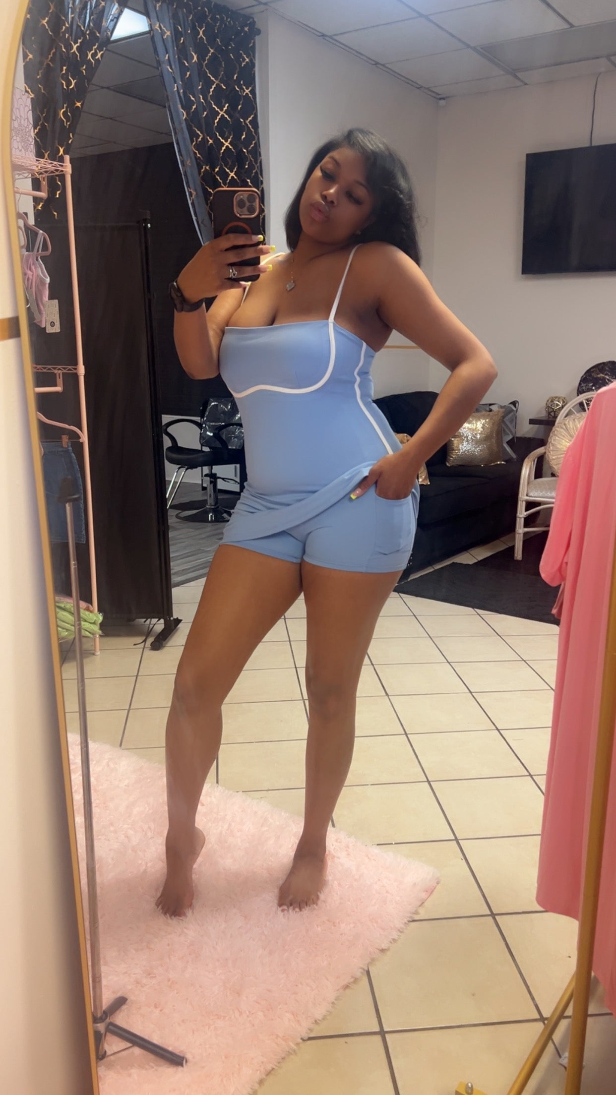 Halo Dress (light blue)