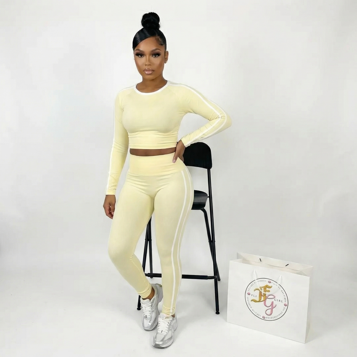 Striped Snatched set
