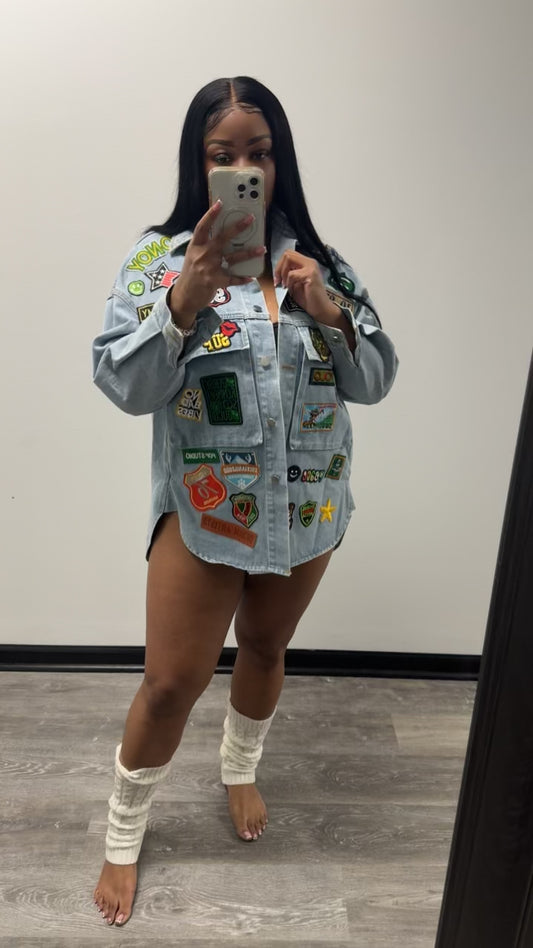 Stamp That Jean Jacket